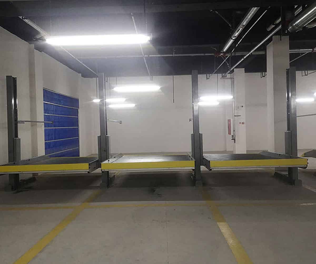 慶城縣簡易升降式立體停車改造