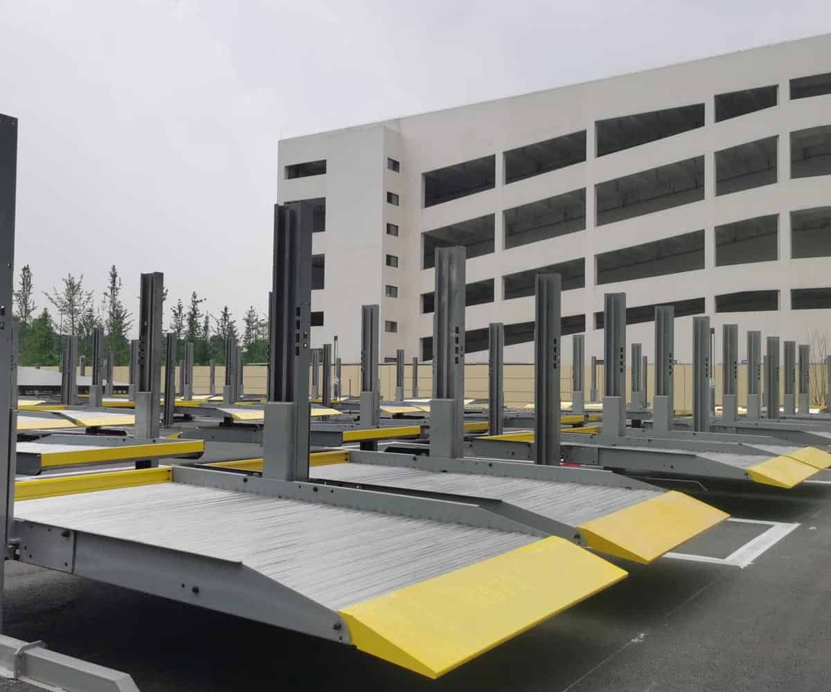 沙市區(qū)PSH升降平移式機械式立體車庫改造