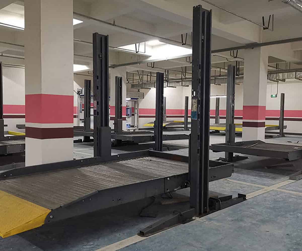 武穴市兩柱升降式立體停車位安裝