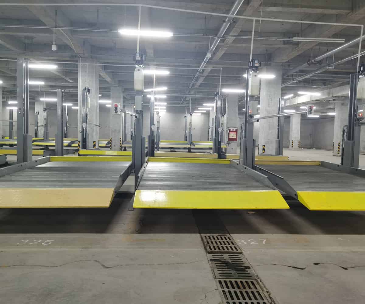兩層升降平移機械立體車庫維保