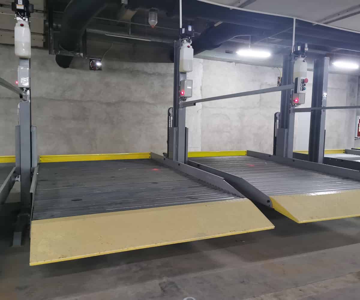 三層升降橫移機械停車位二手