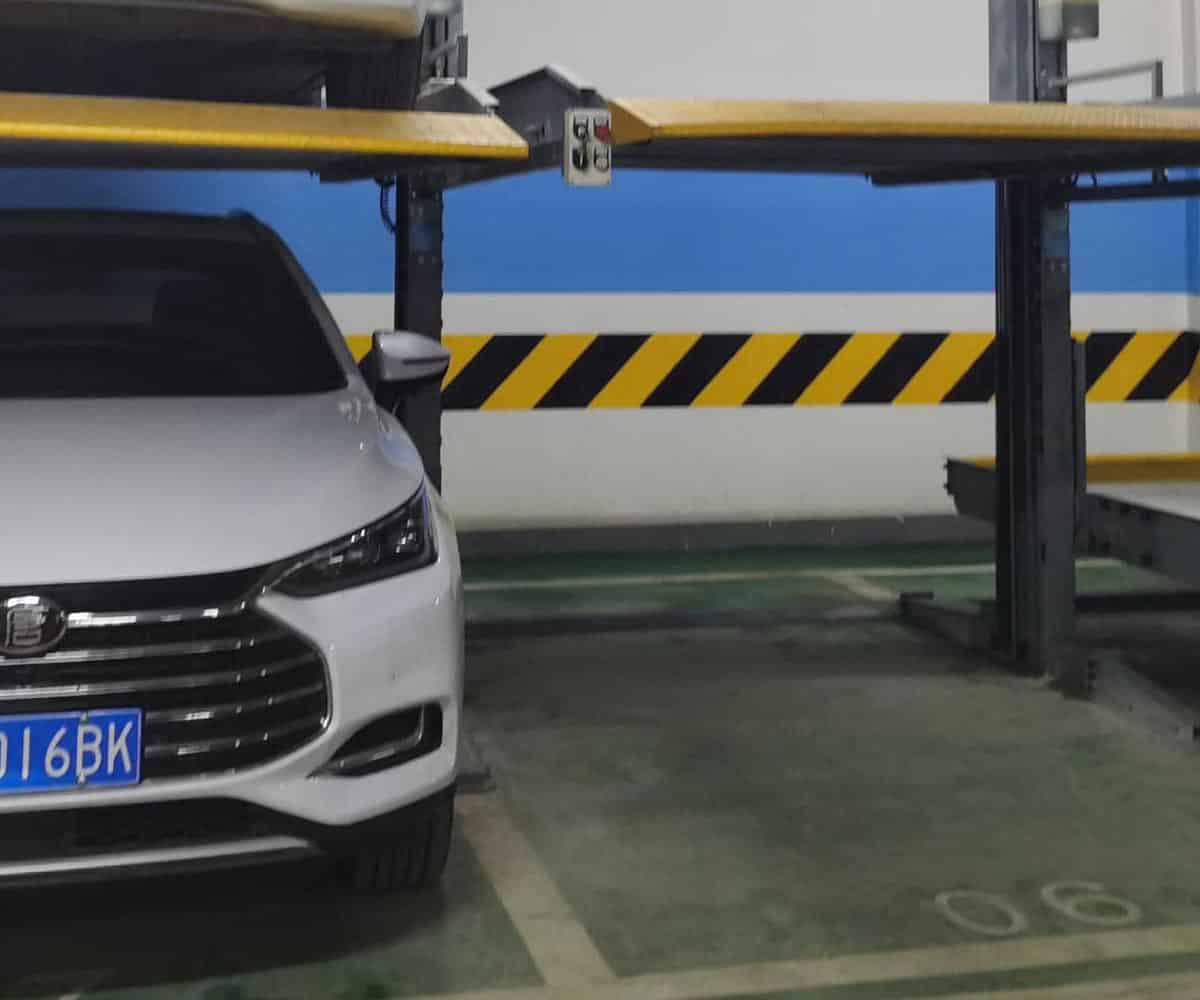 兩層PSH型立體停車安裝
