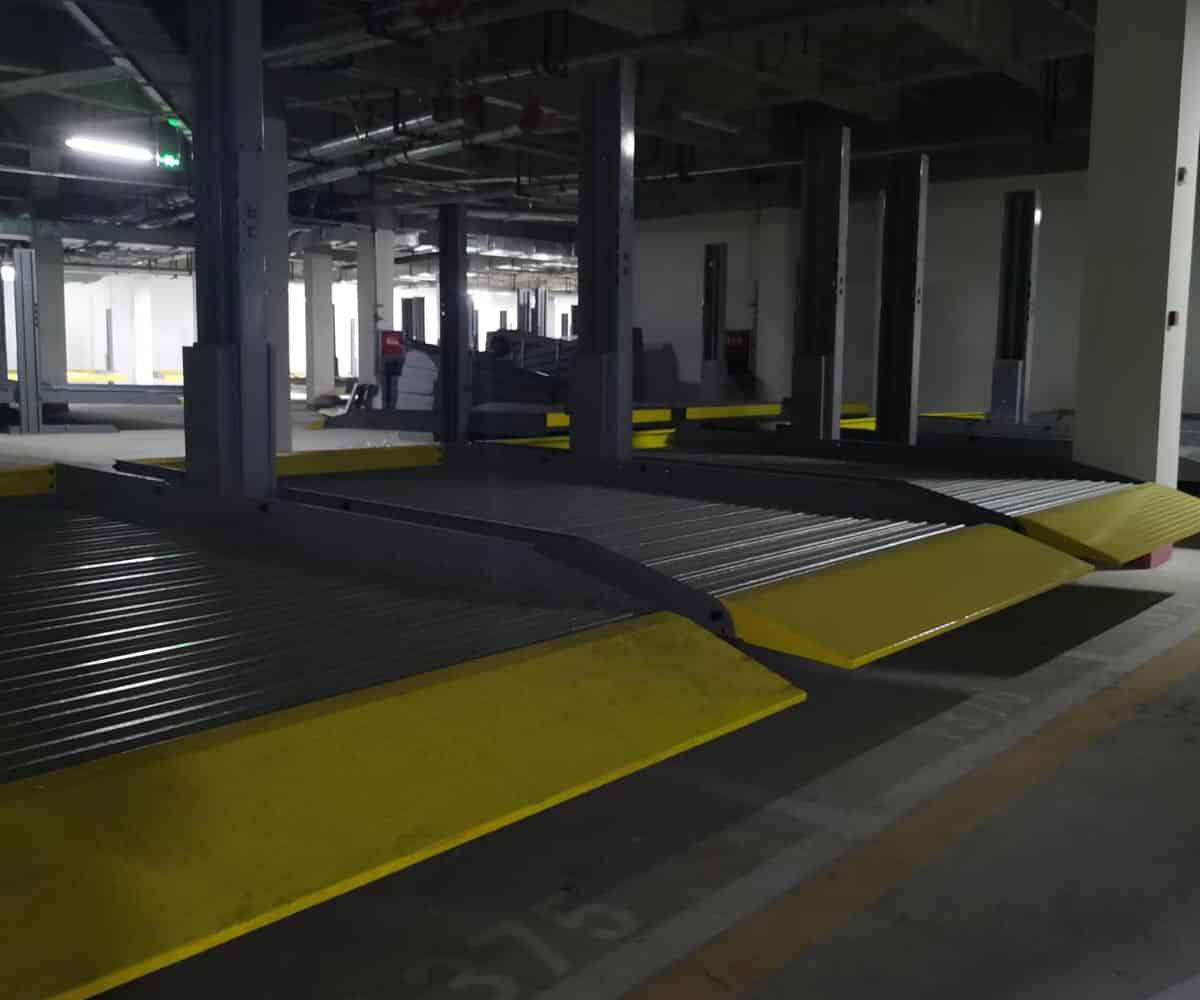 江陵縣PSH左右橫移停車立體車庫過規劃