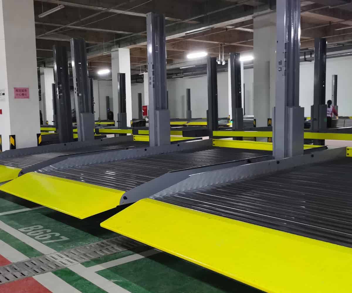 兩層簡易升降類機械式停車設(shè)備租賃.jpg