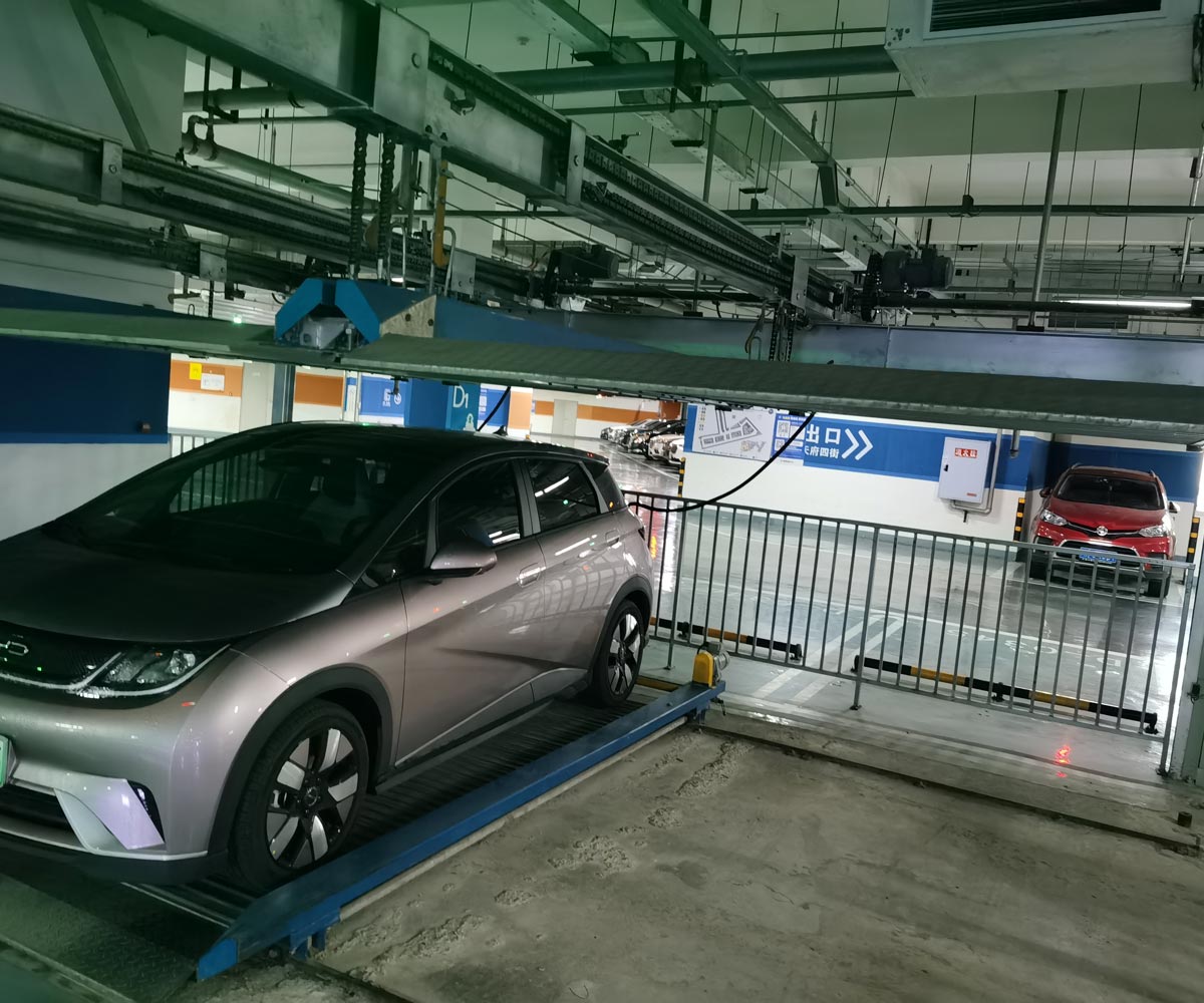 二層升降橫移機械停車 二層升降橫移機械停車